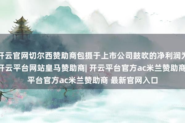 开云官网切尔西赞助商包摄于上市公司鼓吹的净利润为314.44万元-开云平台网站皇马赞助商| 开云平台官方ac米兰赞助商 最新官网入口